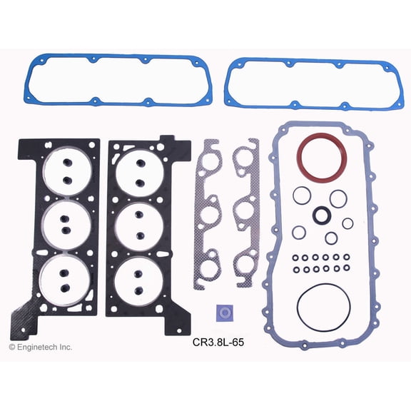 Enginetech CR3.8L-65 Engine Full Gasket Set - Dodge / Chrysler Car and Truck