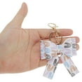thumbnail image 4 of Unique Bargains Fashion Swallowtail Bow Handbag Charm Multicolor 1 Pc, 4 of 5