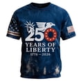 thumbnail image 3 of Men's 250 Anniversary Usa Flag Print 4th of July Shirt 250th Anniversary USA Shirt, United States Marine Corps 250th Birthday Seal T-Shirt, 3 of 3