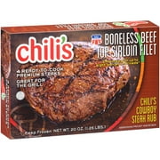Chili's Boneless Beef Top Sirloin Filet, 4 count, 20 oz