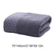 thumbnail image 3 of Hotel Bath Towel Quick Drying Soft Thick Absorbent Bath Sheet | Extra Long 55.12x27.56 in | Lightweight Fast Dry for Adults | Single Pack | Blue Brown Khaki White | 400g Cotton, 3 of 6