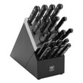 thumbnail image 5 of Henckels Solution 20-pc Self-Sharpening Knife Block Set - Black, 5 of 5