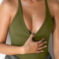 thumbnail image 3 of ShomPort Workout Tops for Women Summer Sleeveless Ribbed Tank Tops Slim Fitted Soft Camisole Basic Layering Shirts, 3 of 8