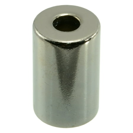

1/4 x 5/8 x 1 Black Chrome Plated Steel Spacers (3 pcs.)