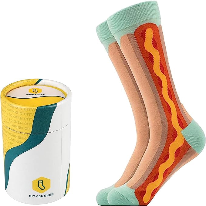Funky Jazzy Dress Crew Socks For Both Men and Women 4 Pack