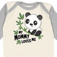 thumbnail image 4 of Inktastic My Mommy Loves Me- cute panda Boys or Girls Long Sleeve Baby Bodysuit, 4 of 5