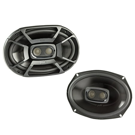 Polk 6x9 Inch 450W 3-Way Car/ Boat Coaxial Stereo Audio Speakers Marine | (Best Boat Stereo Speakers)