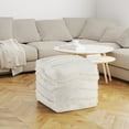 thumbnail image 4 of Sweet Jojo Designs Boho Fringe Ivory Unstuffed Ottoman Pouf Cover, 4 of 6