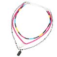thumbnail image 1 of 3 Pcs Collier de Perles Bohème Étoile Ananas Collier Pendentif Boho, 1 of 10