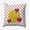 Buddah, variant on 16" x 16" Simply Daisy Love Emoji Polyester Accent Pillow, Buddah Qty 1
