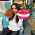 thumbnail image 4 of Squishable / Mini Comfort Food Raspberry Macaron Plush, 4 of 4