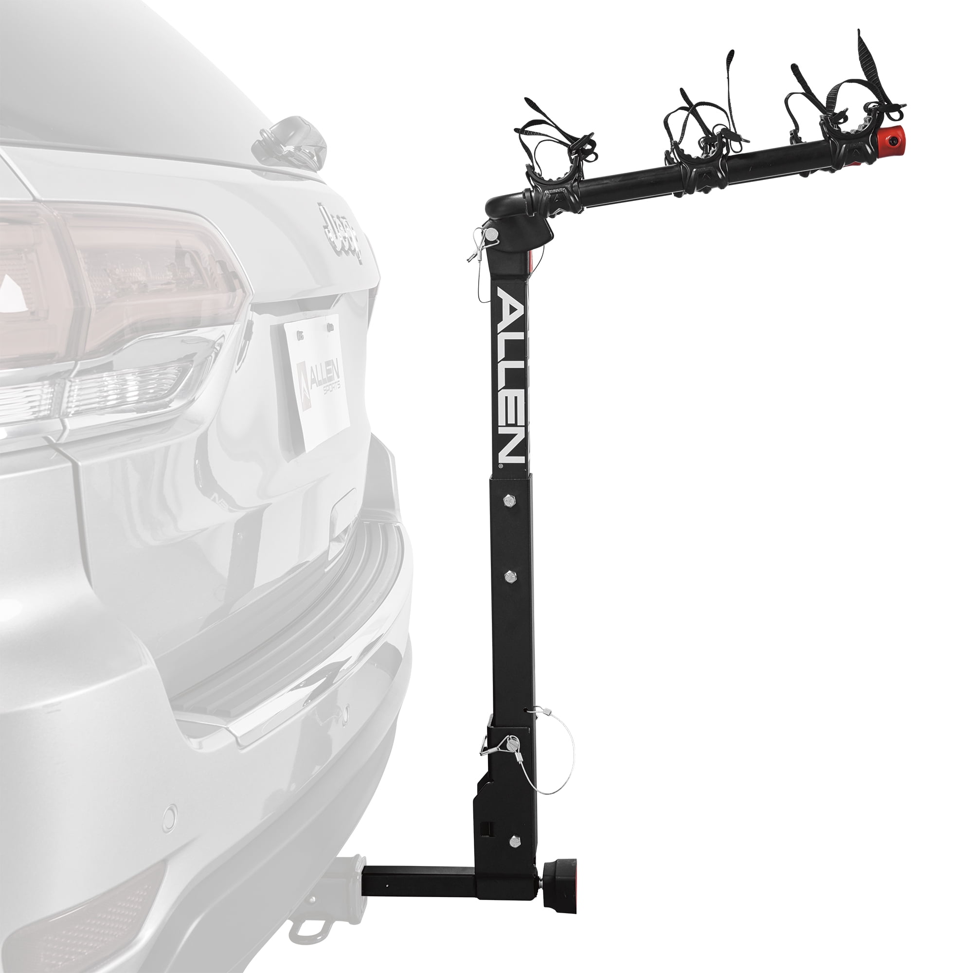 Allen Sports Deluxe 3 Bicycle Hitch Mounted Bike Rack 532RR Walmart