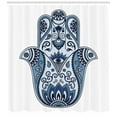 thumbnail image 3 of Ambesonne Hamsa Shower Curtain, , 69"Wx70"L, Pale Blue Pale Blue, 3 of 3