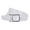 White, variant on Women Ratchet Belt Automatic Buckle Slide Belt for Jeans Dresses