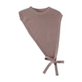 thumbnail image 4 of WEIYLL Tops for Women Trendy Solid Color Triangular Shawl Small Layered Coffee Ladies Fall Blouses ,One Size, 4 of 4