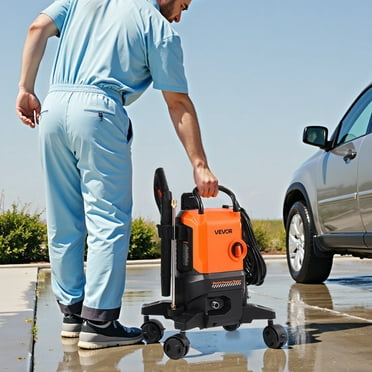 Heavy Duty Electric Pressure Washer 2700 PSI 1.8 GPM with Detachable Nozzles & Foam Cannon for Patio & Driveway