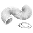 thumbnail image 1 of MesaSe Tuyau de Ventilation de Sécheuse Flexible Réglable en PVC Tuyau de Conduit d'Air Robuste, 1 of 11