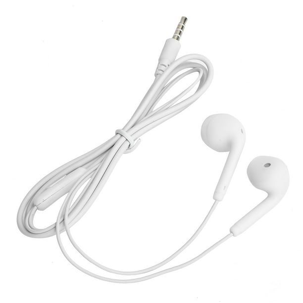Auricular con Cable U19 Auricular Pequeño y Liviano con Música de Alta Fidelidad Control con Cable de 35 Mm para Teléfono Móvil Adecuado para Música y Juegos