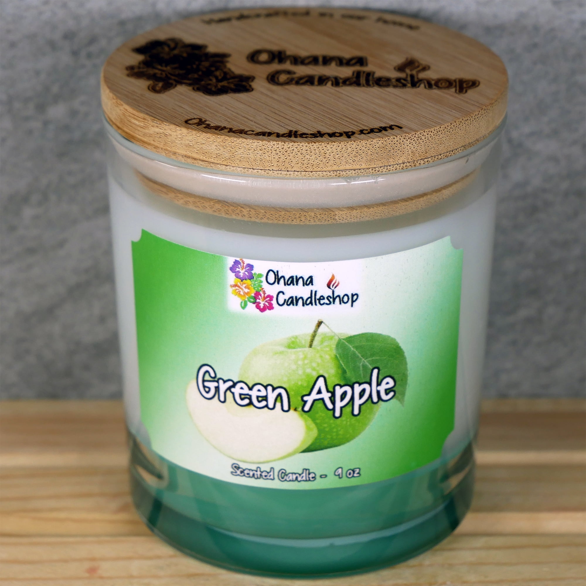 Green Apple Scented Candle