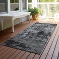 thumbnail image 6 of Addison Rugs Chantille Indoor/Outdoor Transitional Casual Black Machine Washable Runner Rug, 2'3" x 7'6", 6 of 7