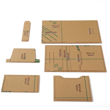 Acrylic TemplateDIY Wallet Pattern Template Leather Pattern Acrylic ...