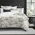 thumbnail image 3 of Maison Toile Black Comforter Set Full, 3 of 5