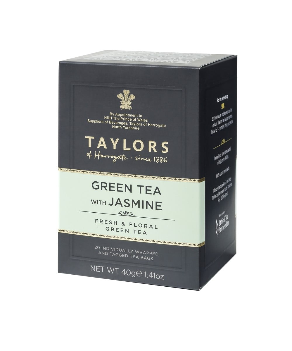 Taylors of Harrogate Green Tea with Jasmine, 20 Tea Bags