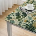 thumbnail image 4 of nygtbtfer Meadow Views Indoor/Outdoor Floral Print Fabric Tablecloth, Blue, Green and Yellow Wildflower Design, Stain and Water Resistant Tablecloth, 4 of 7