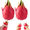 Dragon Fruit Squeeze Toys-2PC-A7, variant on Chocolate Squishy Toys Mini Food Squishies Toys, Ice Cream Popsicles Squeeze Stress Relief Sensory Toys, Slow-Rising Squishies Fidget Toys for Party Favors, Easter Gifts Pink