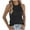 Black, variant on Pincandy Women's Summer Knit Tank Tops, Racerback High Neck Lightweight Sweater Vest, Dressy Casual Outfits