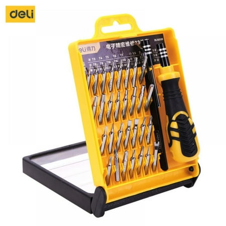 

Zerofeel Portable 33 in 1 Screwdriver Set Precision Repair Tool Kits