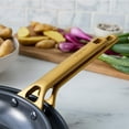 thumbnail image 5 of GreenPan Reserve Pro 10" and 12" Oven Safe Hard Anodized Frying Pans with Glass Lids, Black, Set of 2, 5 of 9