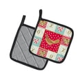 thumbnail image 2 of Carolines Treasures CK5259PTHD Frisian Friesian Chicken Love Pair of Pot Holders, 7.5HX7.5W, multicolor, 2 of 4