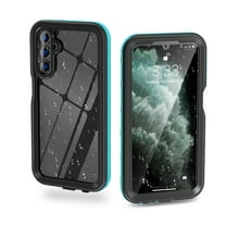 Dteck for Samsung Galaxy A15 5G Waterproof Case with Built-in Screen Protector - Rugged Full Body Underwater Dustproof Shockproof Drop Proof Protective Cover for Samsung Galaxy A15 5G,Blue