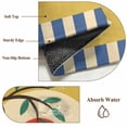 thumbnail image 6 of Area Rug for Living Room, Yellow Cat Cartoon Non-Slip Indoor Large Carpet for Bedroom/Dining Room, Summer Botanical Sun Modern Art Washable Low-Profile Rectangle Floor Runner Rugs - 4 x 6 Ft, 6 of 7