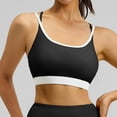 thumbnail image 5 of Vetsdori Womens Wirefree Sports Bras Racerback Workout Bralette Padded,Lightweight Bras for Women Soft, 5 of 8