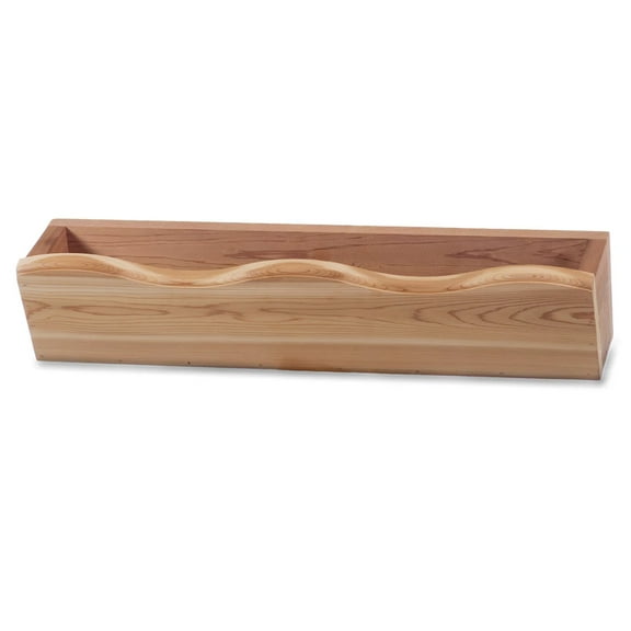 All Things Cedar WB20 Cedar Window Flower Box - 22L x 7W x 6H