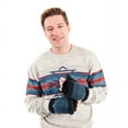 thumbnail image 4 of MUK LUKS Men's Flip Mitten, Ebony, OS, 4 of 5