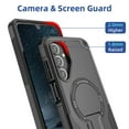 thumbnail image 5 of Dteck for Samsung Galaxy A16 5G Phone Case with Built-in Kickstand, for Galaxy A16 Magnetic Case Compatible with MagSafe, Heavy Duty Protection Shockproof Case for Samsung A16 5G,Black, 5 of 7