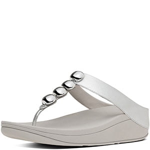 FitFlop - FitFlop Rola Sandals - Silver 