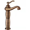 thumbnail image 1 of Grifo de baño moderno, grifo mezclador monomando de latón antiguo, válvulas de cerámica duraderas que proporcionan un control suave del flujo de agua en el área del lavabo del baño, 1 of 3