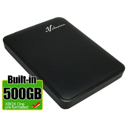 Avolusion 500GB USB 3.0 Portable External XBOX One Hard Drive (XBOX One Pre-Formatted) HD250U3-Z1 - 2 Year