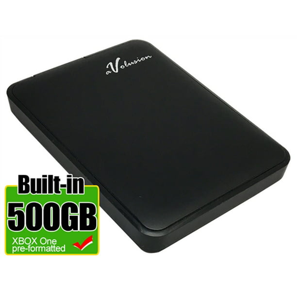 Gepensioneerd Doen Kaal Avolusion 500GB USB 3.0 Portable External XBOX One Hard Drive (XBOX One  Pre-Formatted) HD250U3-Z1 - 2 Year Warranty - Walmart.com