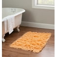 thumbnail image 3 of Linon Home Decor New Flokati Area Rug Collection, Pumpkin, 3.5 x 5.5, 3 of 6