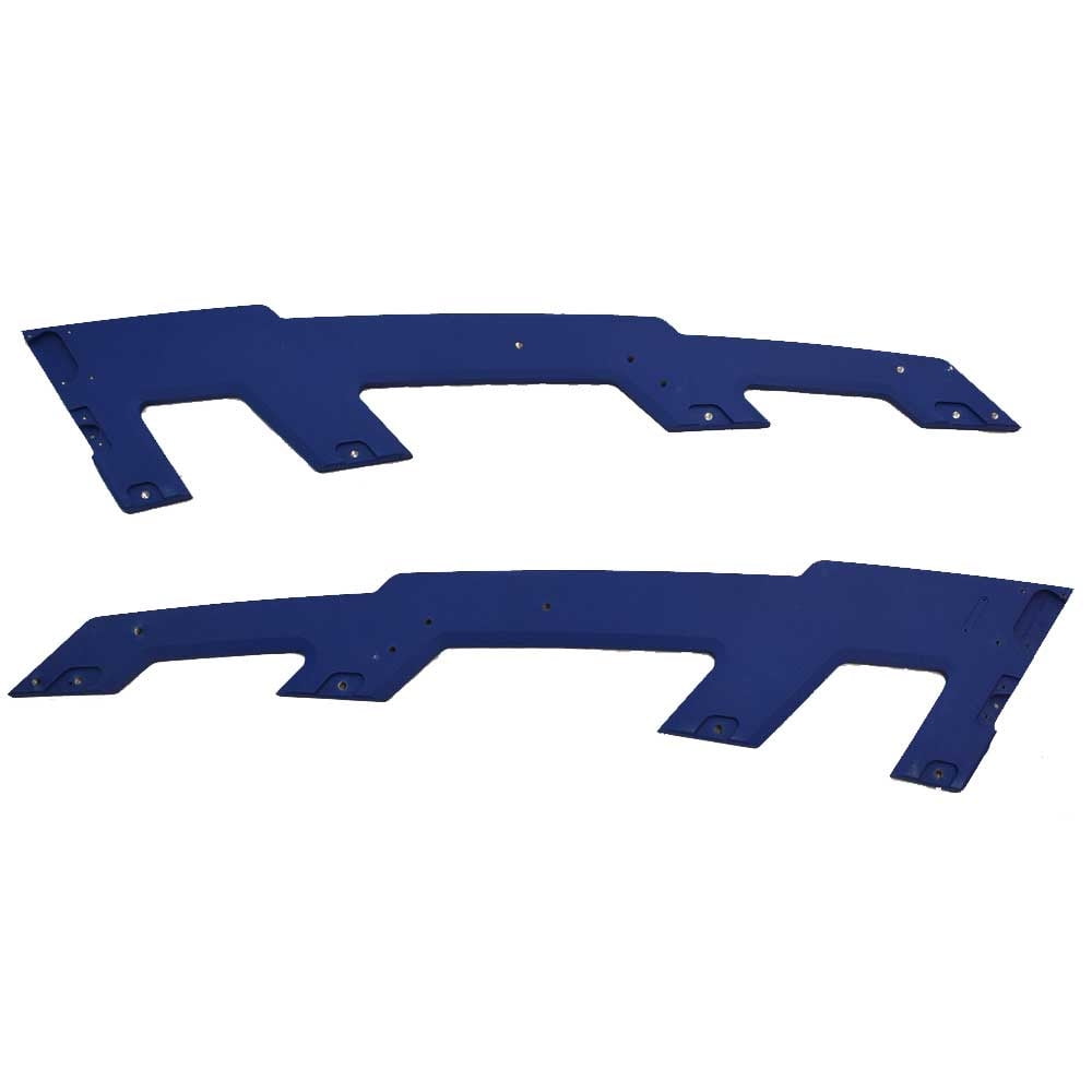 Malibu Boat Tower Side Plates 5550062 G317 Blue (Set Of 2)