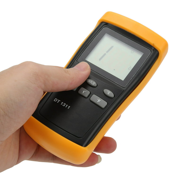 Temperature Tester, Auto Shutdown Reliable Accuracy Self Calibration  Compensation Digital Thermometer For Industrial Temperature Measurement