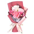 thumbnail image 3 of Ramo de flores de jabón, flor de jabón, decoración , regalo, flor de jabón de baño Artificial para aniversario, compromiso, mujer, señora 15cm, 3 of 8