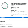 thumbnail image 2 of Rear Crankshaft Seal Kit - Compatible with 1999 - 2002 Oldsmobile Intrigue 3.5L V6 2000 2001, 2 of 2