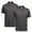 DK Grey, variant on Men's Polo Shirts Short Sleeve Breathable Cotton XL 2-Pack