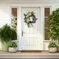 thumbnail image 2 of Easter Clearance! YZEGDCH Easter Door Wreath， Artificial Summer Wreath, Spring Summer All Season Home and Outdoor, 2 of 8
